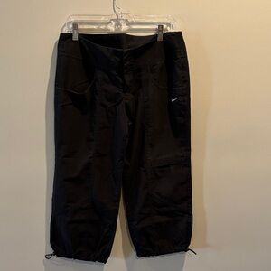 Nike Women's Black Capri Cargo Pants